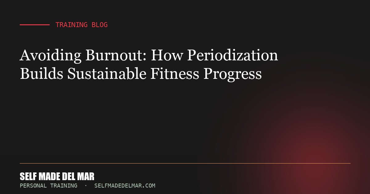 Avoiding Burnout: How Periodization Builds Sustainable Fitness Progress